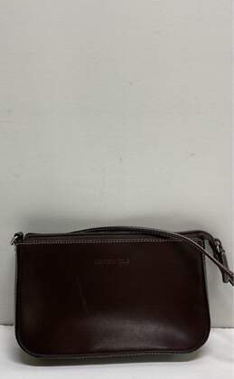 Kenneth Cole Leather Mini Shoulder Bag Brown