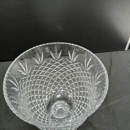 Godinger Crystal Pineapple Pedestal Vase alternative image