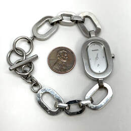 Designer Fossil F2  ES-9417 Link Chain Strap Analog Dial Quartz Wristwatch