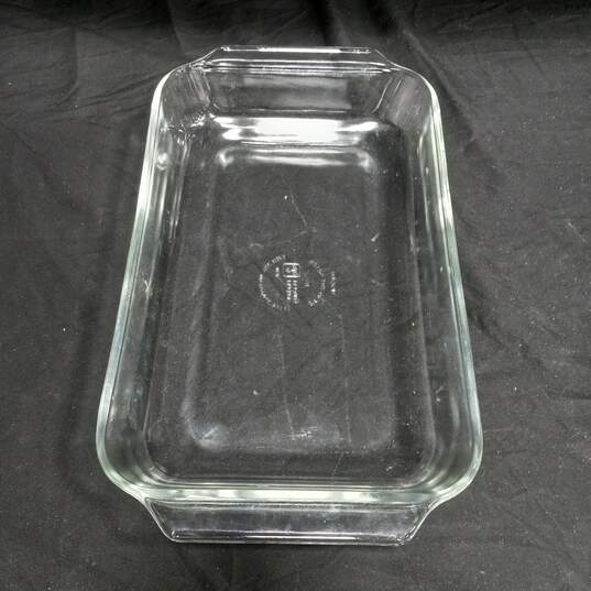 Anchor Hocking Clear Glass Casserole Dish with Lid, 2qt