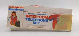 Vintage American Dare-Devils Intercom Toy Telephone Set alternative image
