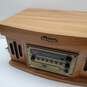ANDERS NICHOLSON All-In-1 Record Player Turntable CD Radio Tape Combo (Untested) image number 2