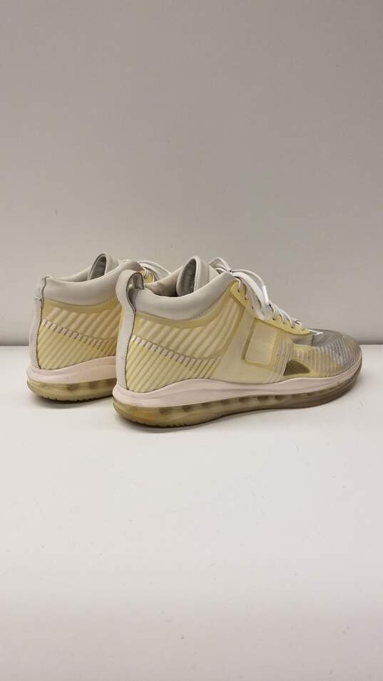 Nike John Elliott x LeBron Icon QS White Sneakers AQ0114-101 Size 11.5 image number 4