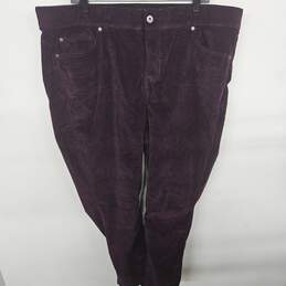 Bombshell Skinny Purple Corduroy Jeans