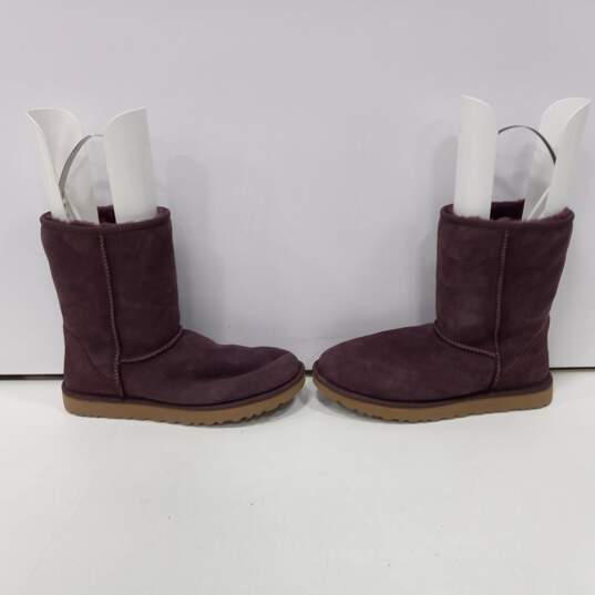 Ugg Women's Plum Suede Shearling Boots Size 10 S/N 1016223 image number 3