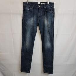 Jack and Jones men's dark wash made in Italy slim fit jeans 36 x 33