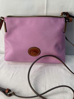 Certified Authentic Dooney Bourke Lavender Crossbody Bag