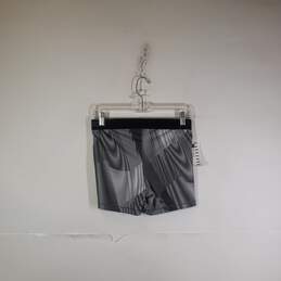 Womens Elastic Waist Pull-On Activewear Compression Shorts Size Large alternative image