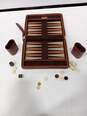 Vintage Travel Size Skor-Mor Backgammon Set image number 1