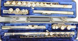 Armstrong Brand 104 Model Flutes w/ Hard Cases (Set of 2)