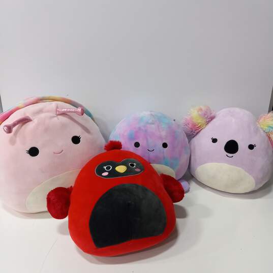 Bundle of 4 Assorted Squishmallow Plush Toys image number 7