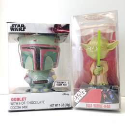 Star Wars Collectible Bundle Lot of 2 Goblet Bobblehead