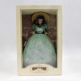 Franklin Mint Gone With The Wind Scarlett O'Hara Vinyl Portrait Doll IOB