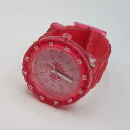 Flik Flak Open Heart FCSP065 Girls' Quartz Pink Wristwatch
