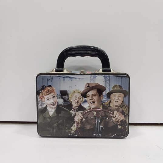 Vintage I Love Lucy Tin Lunch Box image number 1