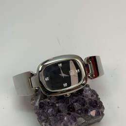Designer ESQ Swiss E5308 Silver-Tone Dial Chain Strap Analog Wristwatch