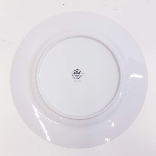 Crown Empire Fine China Marquis Platinum Rim Dinner Plates Lot Of 8 image number 7