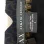 Armani Exchange Women Gold Black Sleeveless Spaghetti Strap Mini Dress S 4 NWT image number 4
