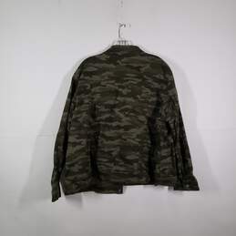 NWT Womens Camouflage Button Front Ex-Boyfriend Trucker Jacket Size 3X alternative image