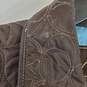Coach Women Brown Logo Quilted Jacket XS image number 5