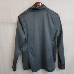The North Face gray quarter zip long sleeve fleece women's XL alternative image