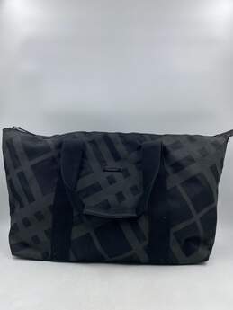 Authentic Burberry Fragrances Check Black Weekender Duffle