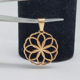 14k Gold Seed of Life Pendant 5.7g