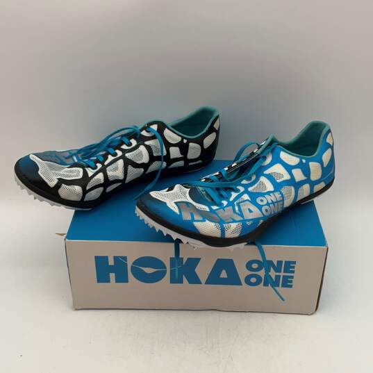 NIB Hoka One One Mens Rocket LD 1013928 WCY Multicolor Sneaker Cleats Size 13 image number 2