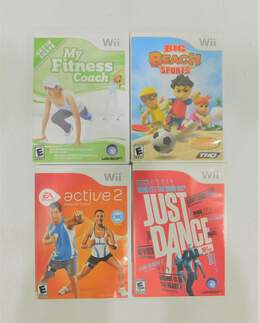 Nintendo Wii Bundle W/ 4 Games, Power AV Cable alternative image
