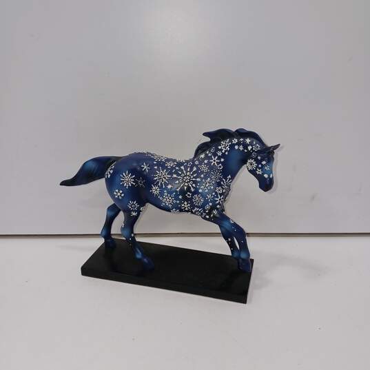 Westland The Trail of Painted Ponies 12202 Snowflake Horse Statue image number 1