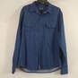 Lucky Brand Men Blue Denim Button Up L NWT image number 1