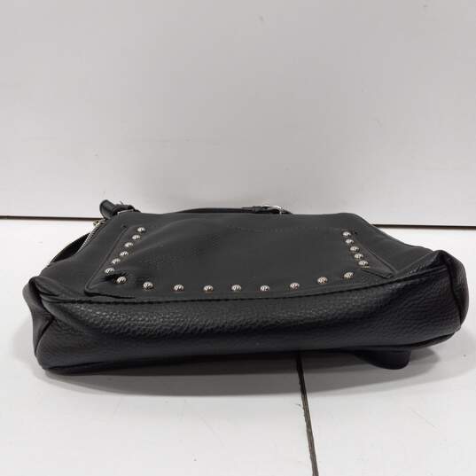 Steve Madden Black Leather Crossbody Bag image number 5