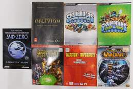 Lot of Various Video Game Strategy Guides Mortal Kombat Skylanders