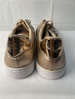 Womens Guess Gold Sneakers Size 26 EURO alternative image