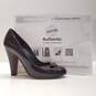 Moschino Cheap & Chic Bow Pump Women's Sz 7 Patent Chocolate image number 1