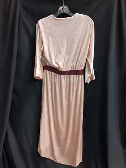 NY & C EVA Mendes Women's Pale Pink Wrap Dress Size S with Tag alternative image