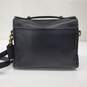 Vintage Coach Black Leather Turnlock Shoulder Bag image number 6