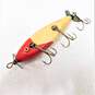 Vintage Fishing  Lure   Red And White image number 2