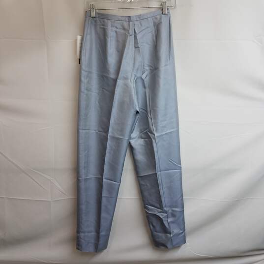 Jones New York Solid Suit Pants Silk Women's Size 4 image number 2