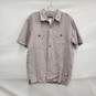 Patagonia MN's Gray Organic Cotton & Hemp Short Sleeve Shirt Size MM image number 1