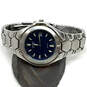 Designer Citizen Eco-Drive Silver-Tone Blue Dial Analog Wristwatch With Box image number 2