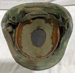 US Military Camouflaged Helmet alternative image