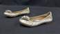 Born Khari Silver Panna Cotta Metallic Slip On Ballet Flats/Shoes Women's Size 9 IOB image number 2
