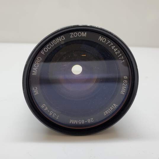 Vivitar 28-85mm f/3.5-4.5 Multicoated Macro-Focusing Zoom Lens For Parts/Repair image number 1