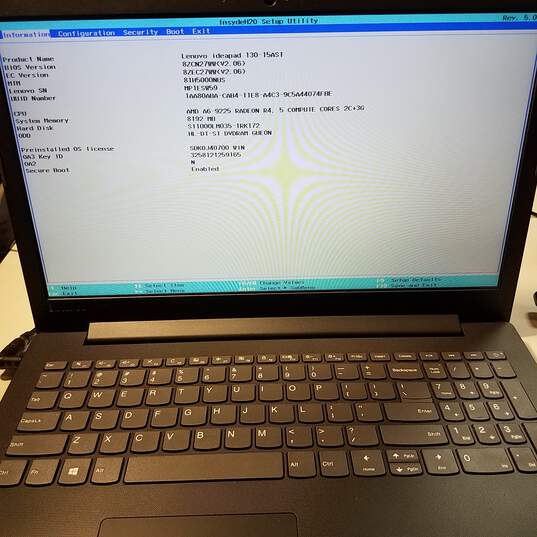 IdeaPad 130-15AST Type 81H5 15.6 inch notebook, AMD A6-9225 (2.60GHz), 8GB RAM, 1.0TB HDD, Windows 10 image number 3