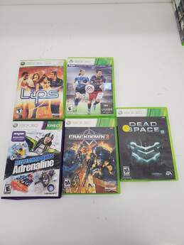 Lot of 5 Xbox 360 Game Disc ( fifa) Untested