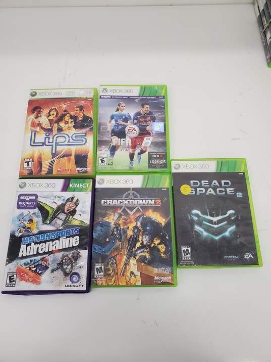 Lot of 5 Xbox 360 Game Disc ( fifa) Untested image number 1