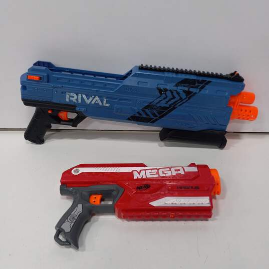 Bundle of 5 Assorted Nerf Toy Dart Guns image number 5