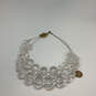 Designer Joan Rivers Gold-Tone Rondelle Shape Beaded Statement Necklace image number 2