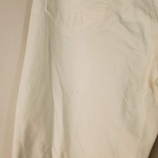 Loft Women White Ripped Jeans Sz 28/6 NWT image number 2